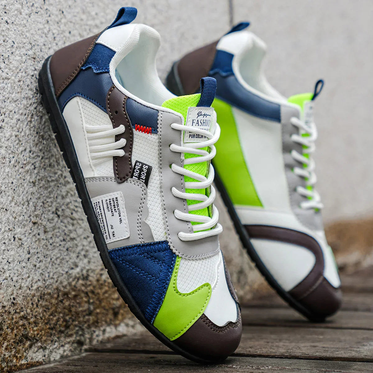Atlas Patchwork Street Sneakers