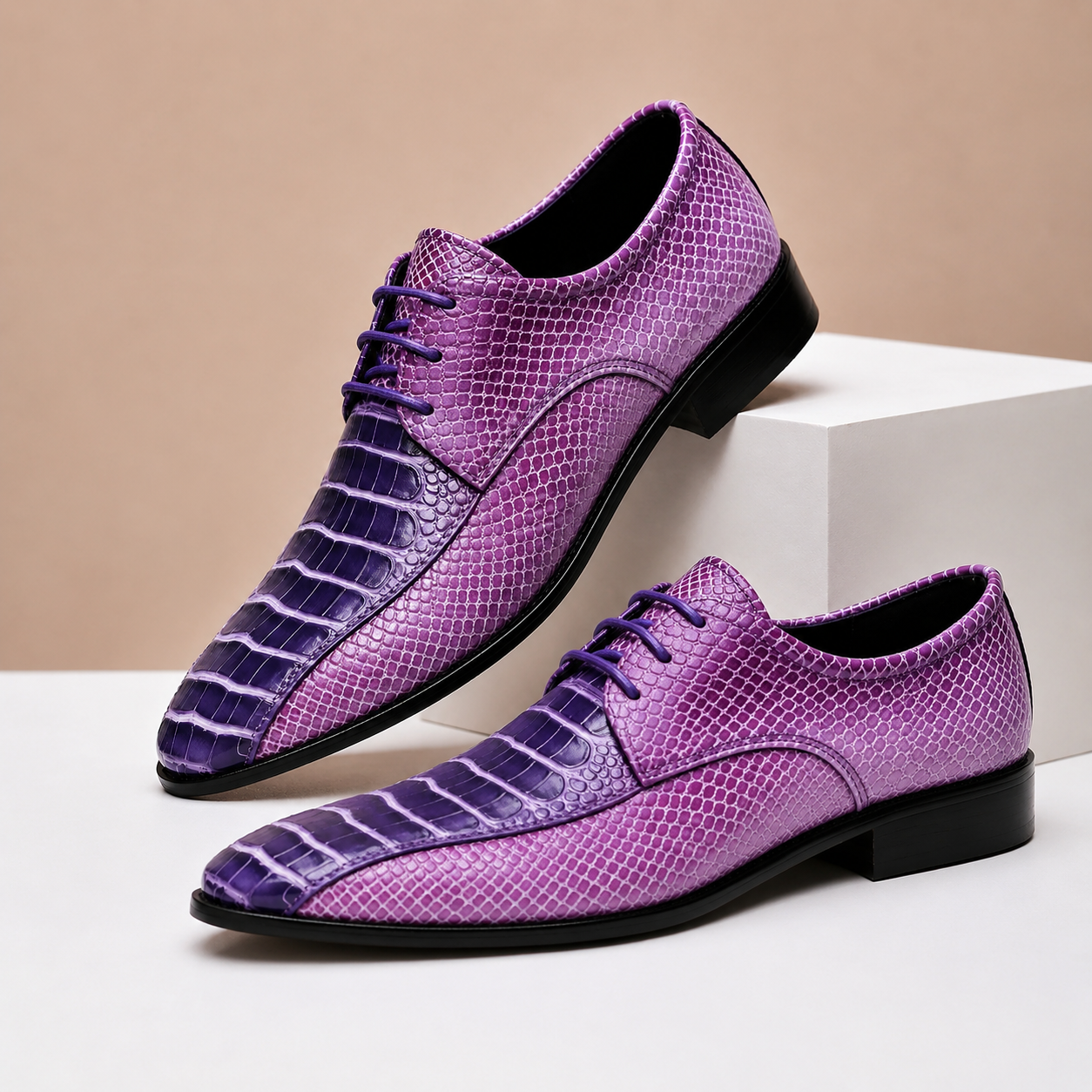 Rowan Textured Leather Shoes