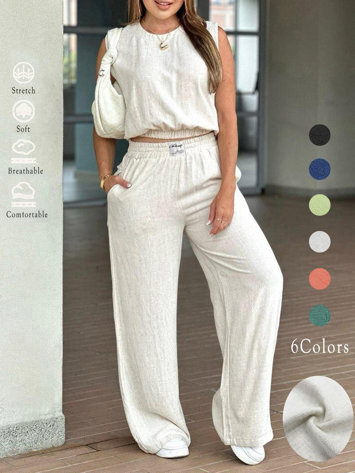 Linen two-piece set