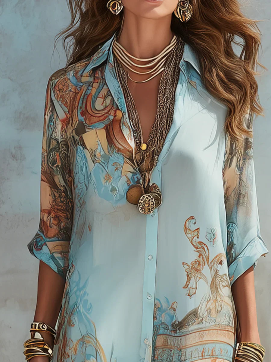 Mara | Elegant Flowing Summer Dress