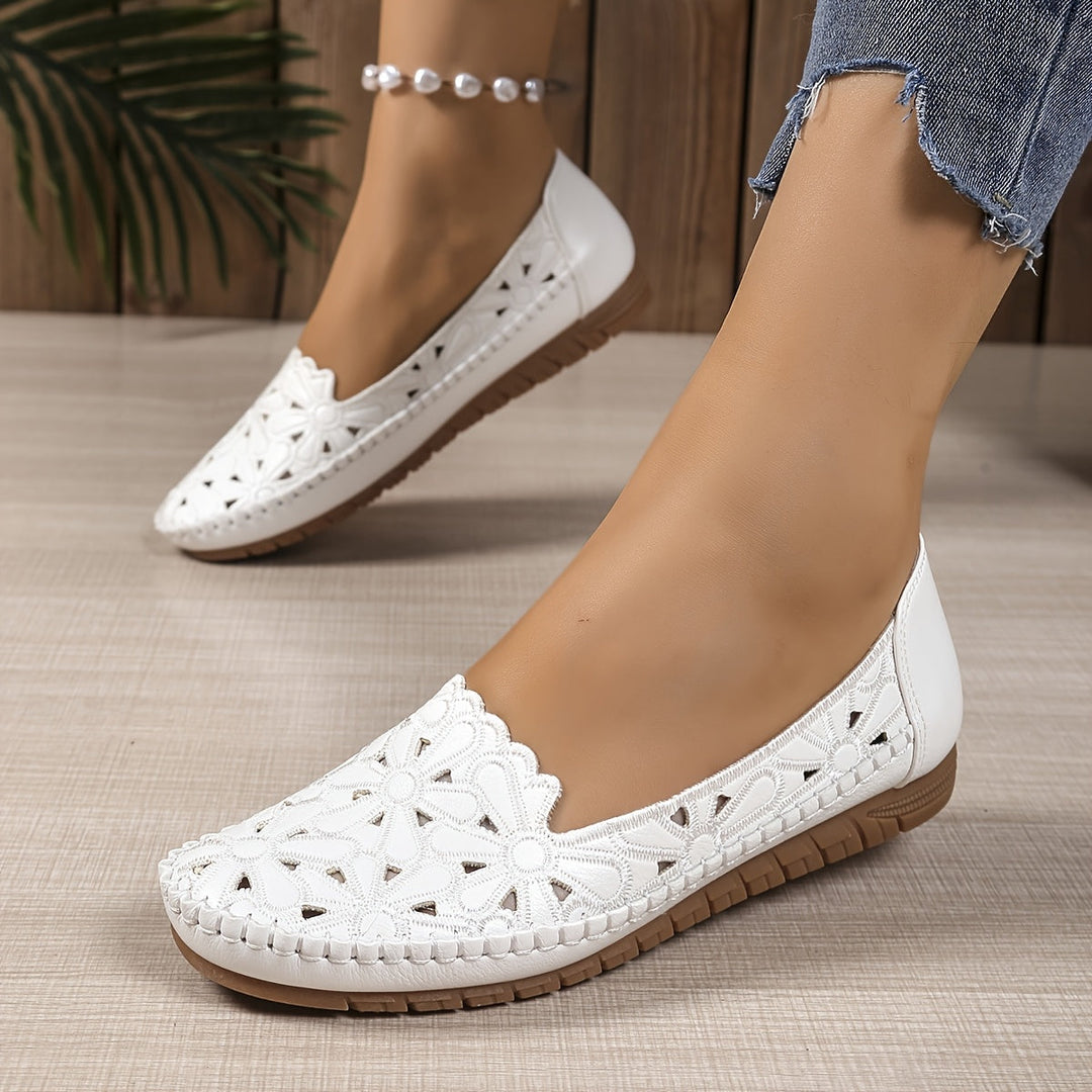 Elena Orthopedic Comfort Cutout Shoes