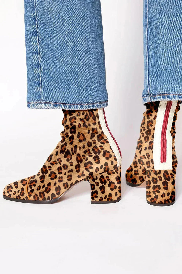 Aria | Grace Step Heeled Boots
