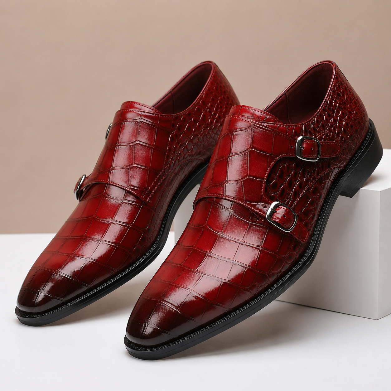 Ashton Double Monk Shoes