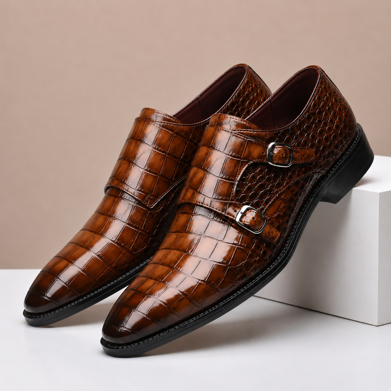 Ashton Double Monk Shoes