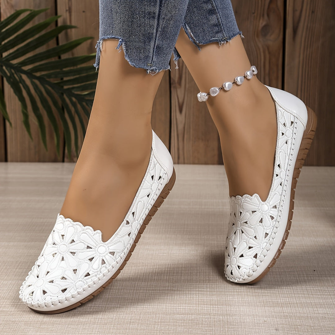 Elena Orthopedic Comfort Cutout Shoes