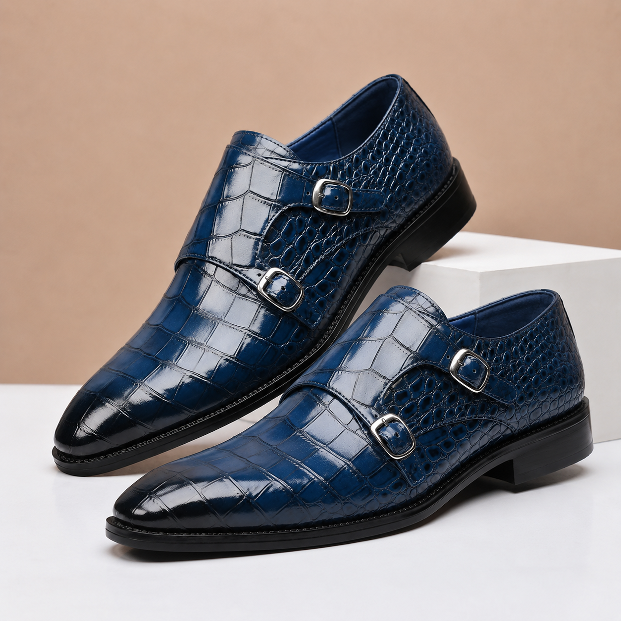 Ashton Double Monk Shoes