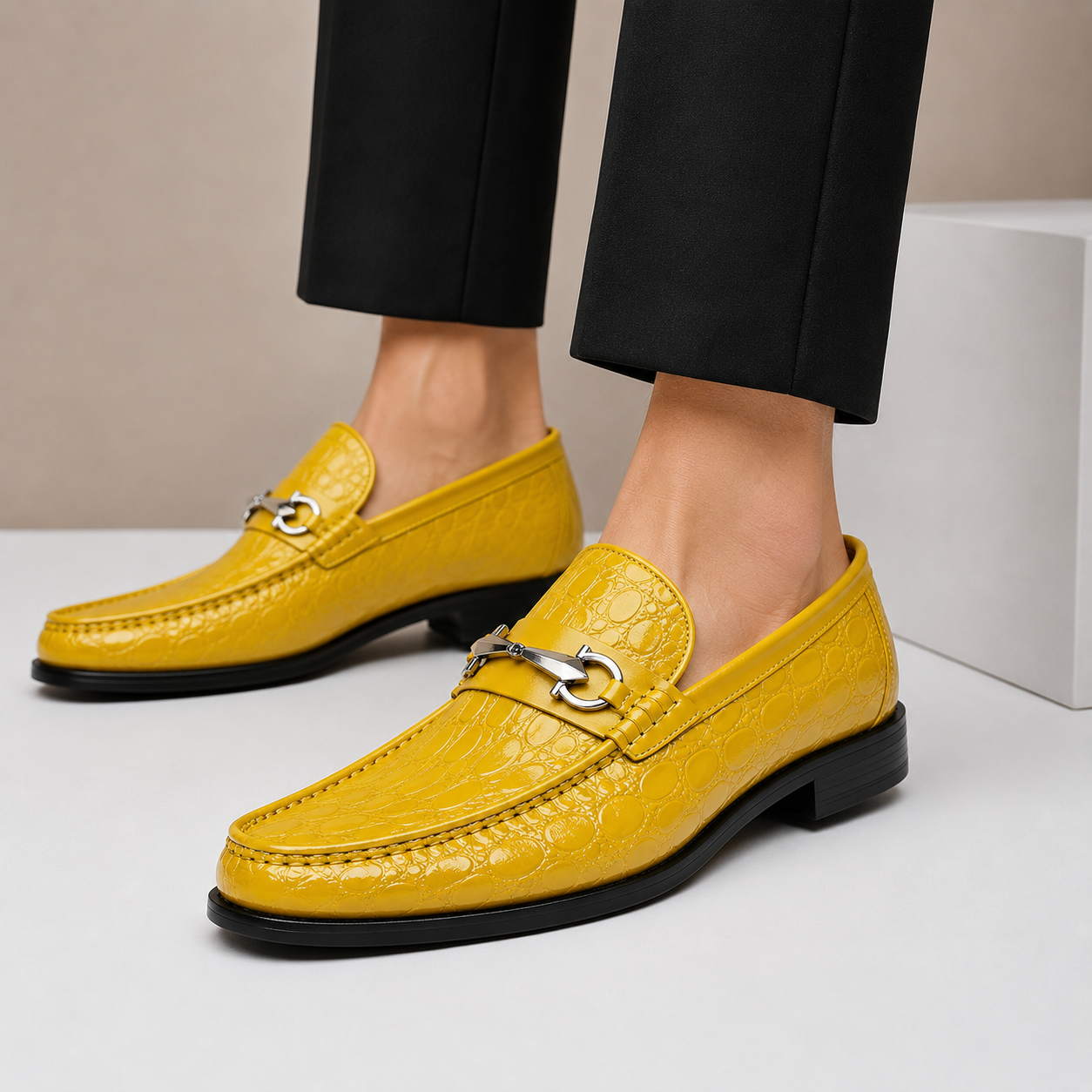 Reeves Cowhide Leather Loafers