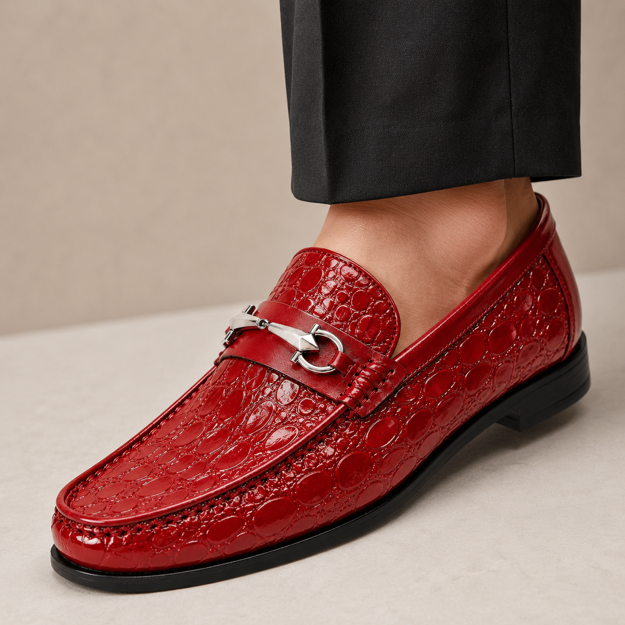 Reeves Cowhide Leather Loafers