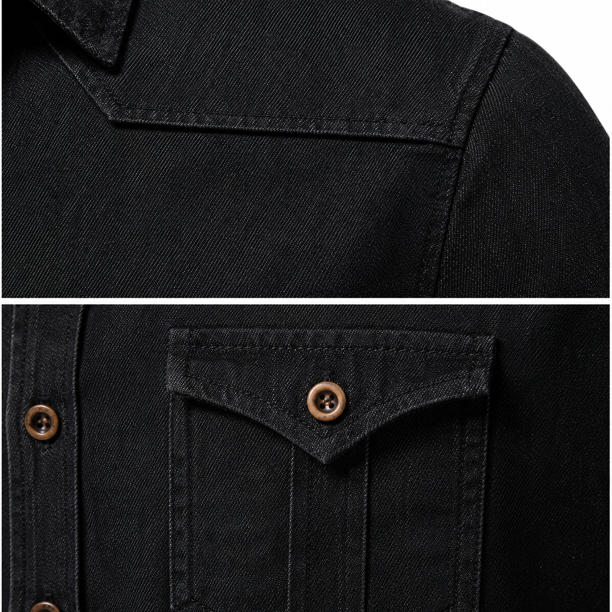 Flynn Tailored Denim Shirt