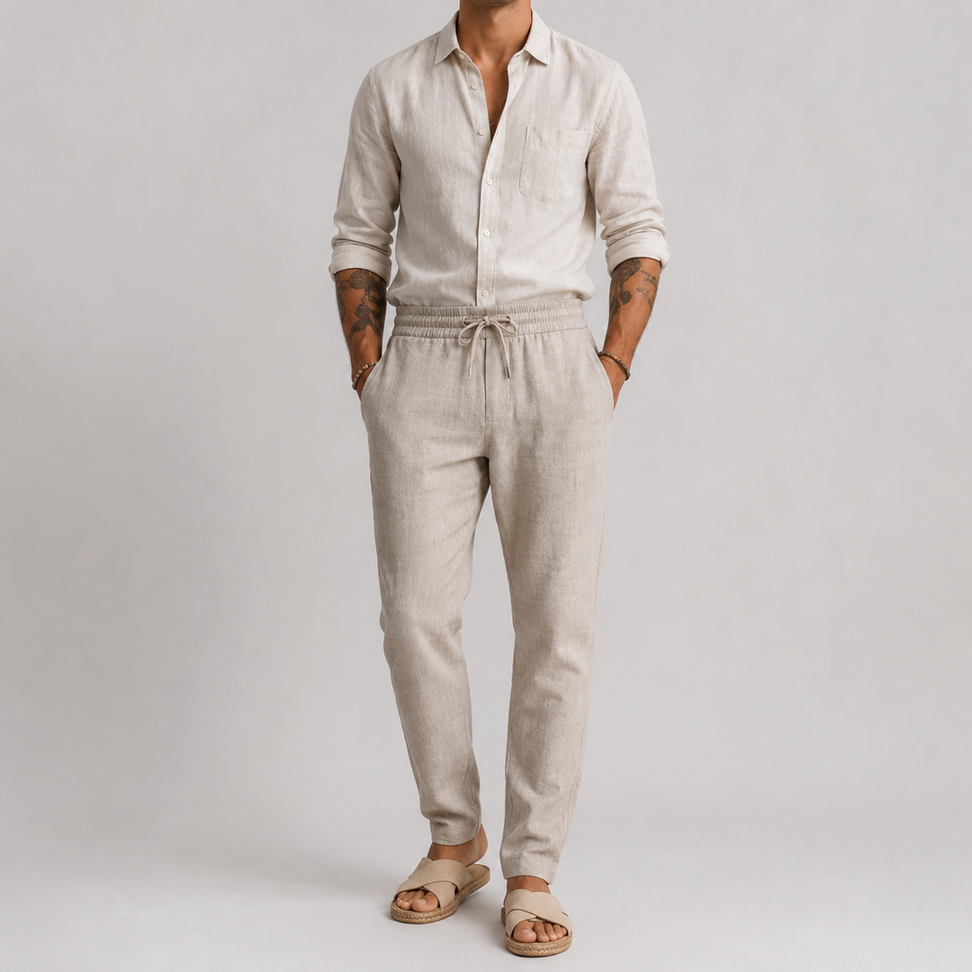 Mateo | Linen Pants for Summer