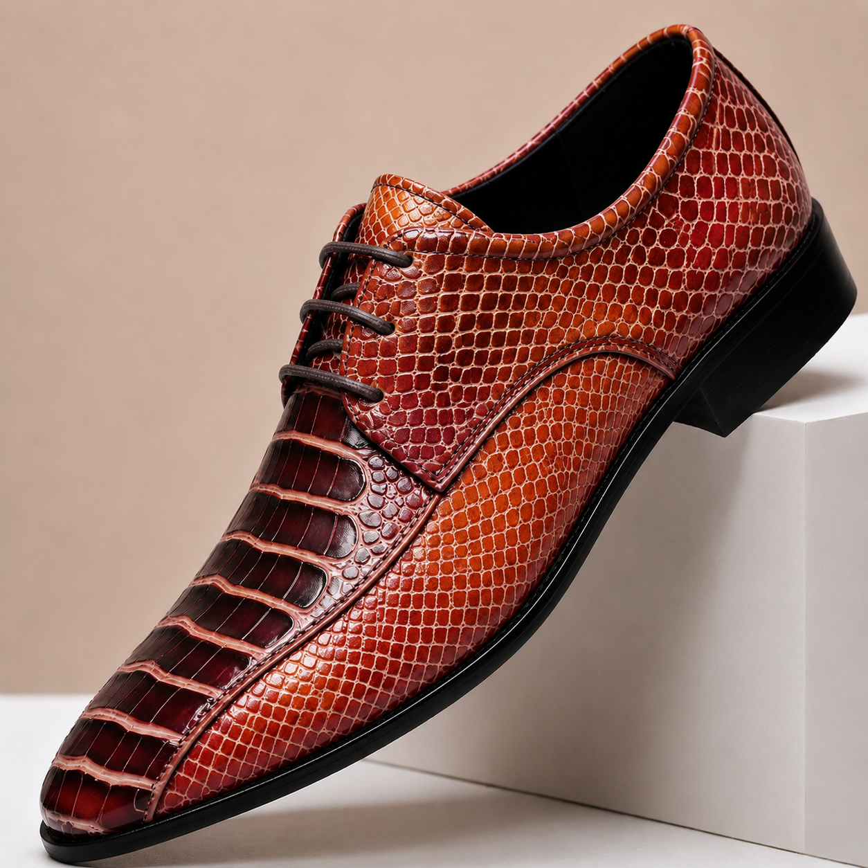 Rowan Textured Leather Shoes