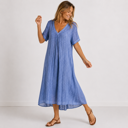 Violette - Long fluid dress