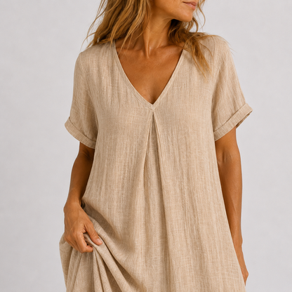 Violette - Long fluid dress