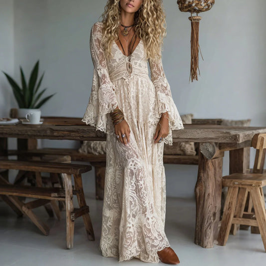 Elowen Lace Maxi Dress