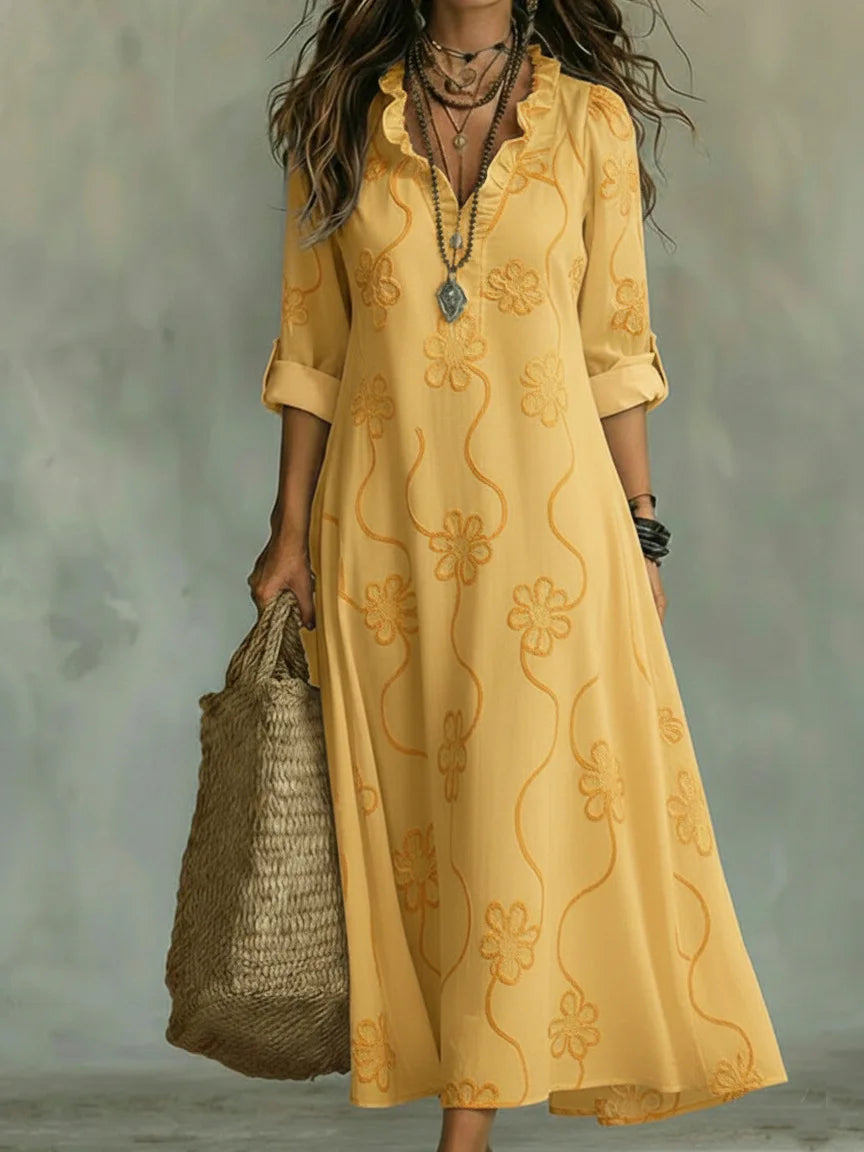 Sienna - Long Summer Floral Dress