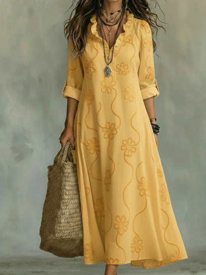 Sienna - Long Summer Floral Dress
