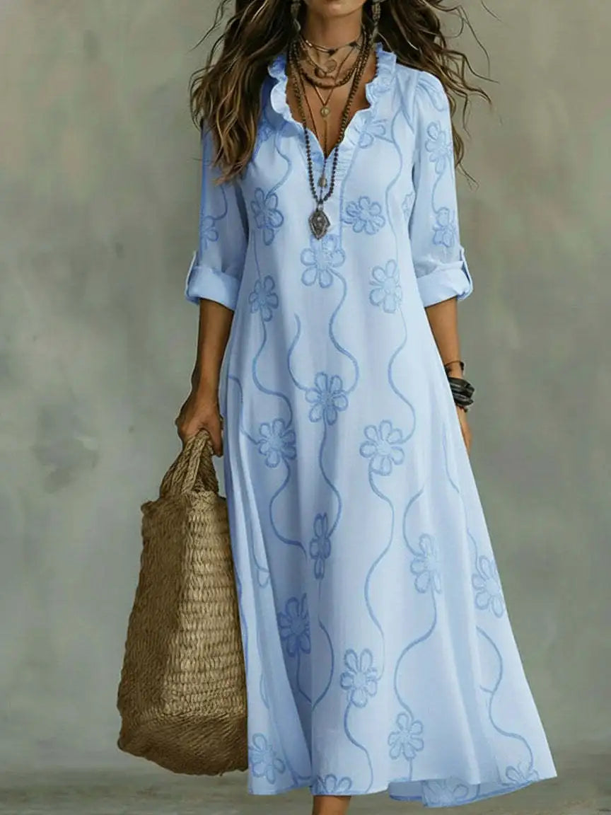 Sienna - Long Summer Floral Dress