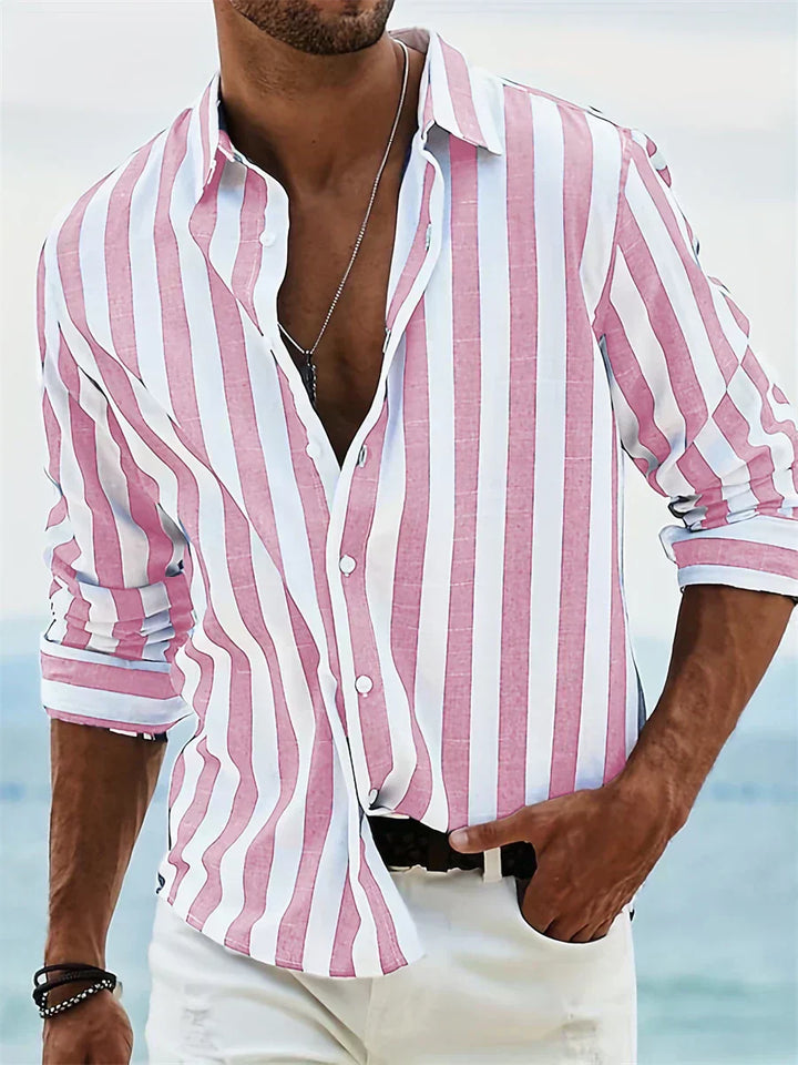 Leblanc™ | Lightweight Striped Summer Shirt