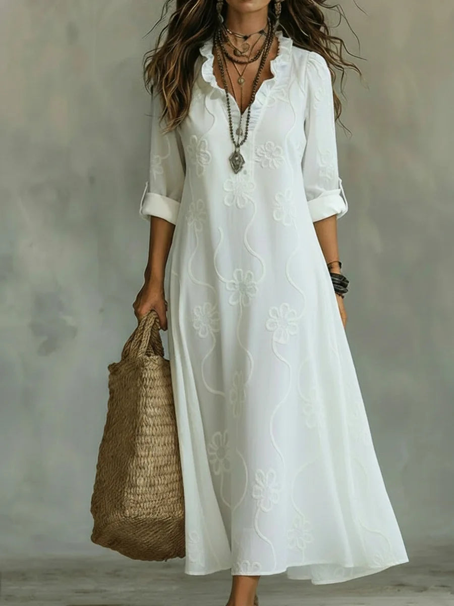 Sienna - Long Summer Floral Dress