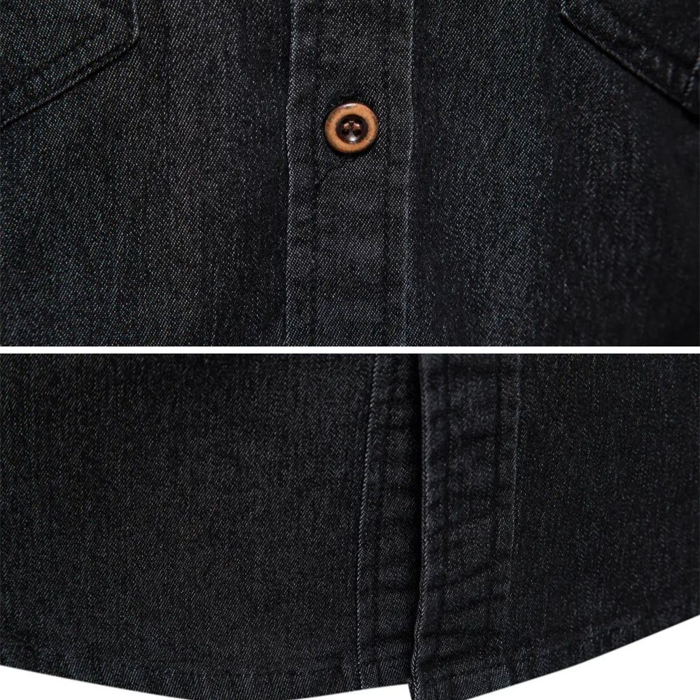 Flynn Tailored Denim Shirt