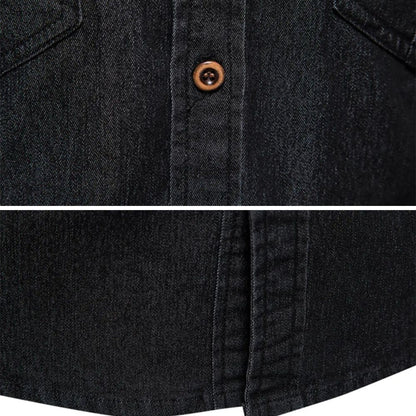 Flynn Tailored Denim Shirt