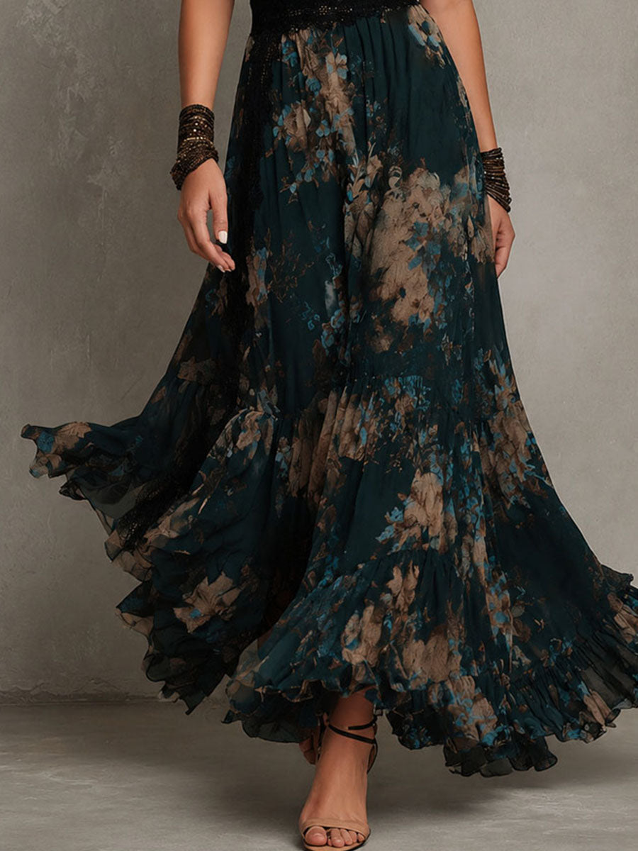 Isla Tiered Maxi Dress