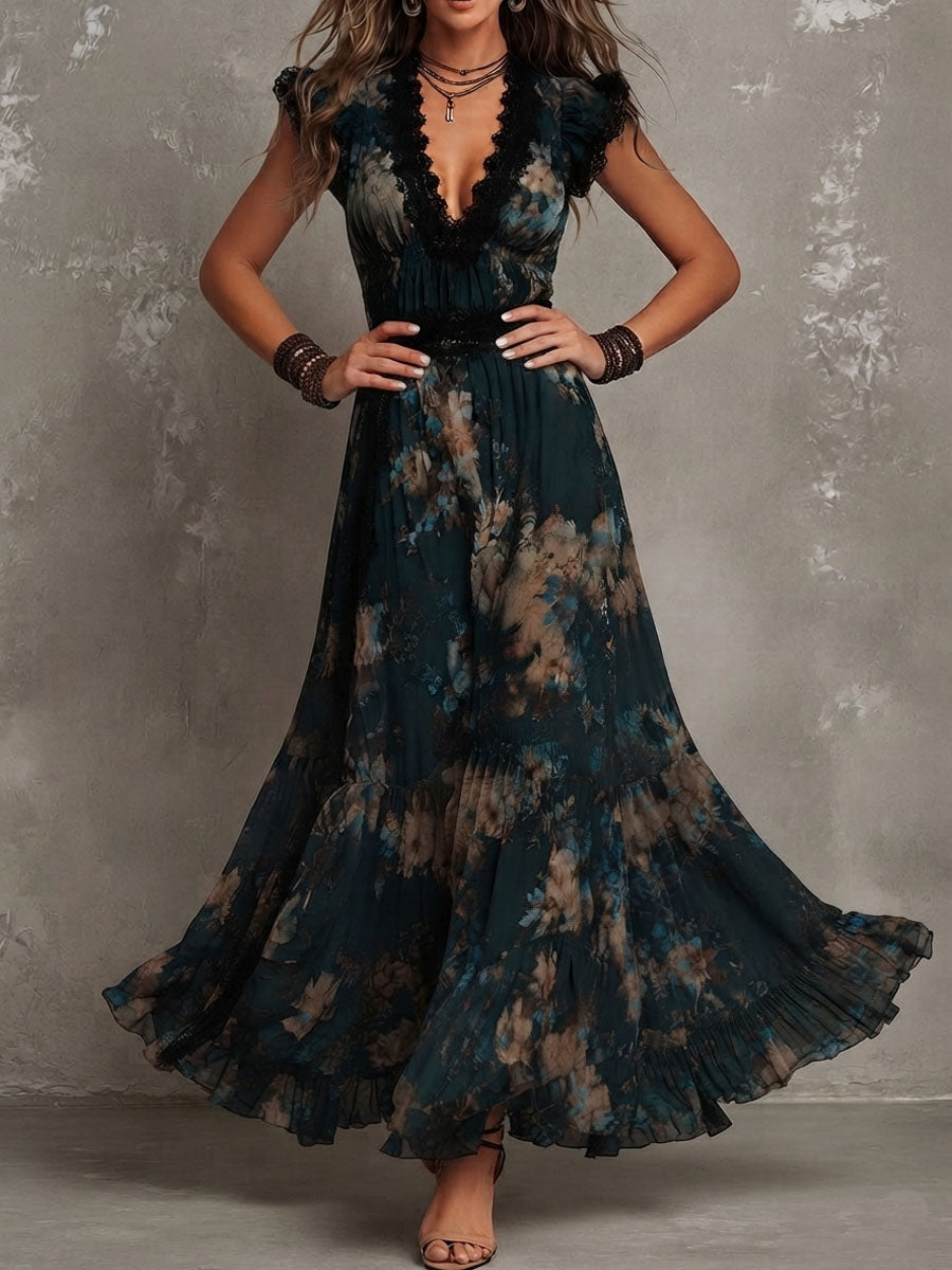 Isla Tiered Maxi Dress