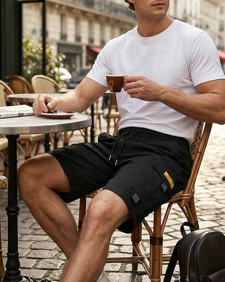 Casual cargo shorts for men