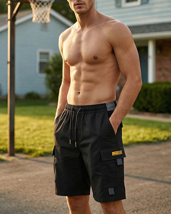 Casual cargo shorts for men