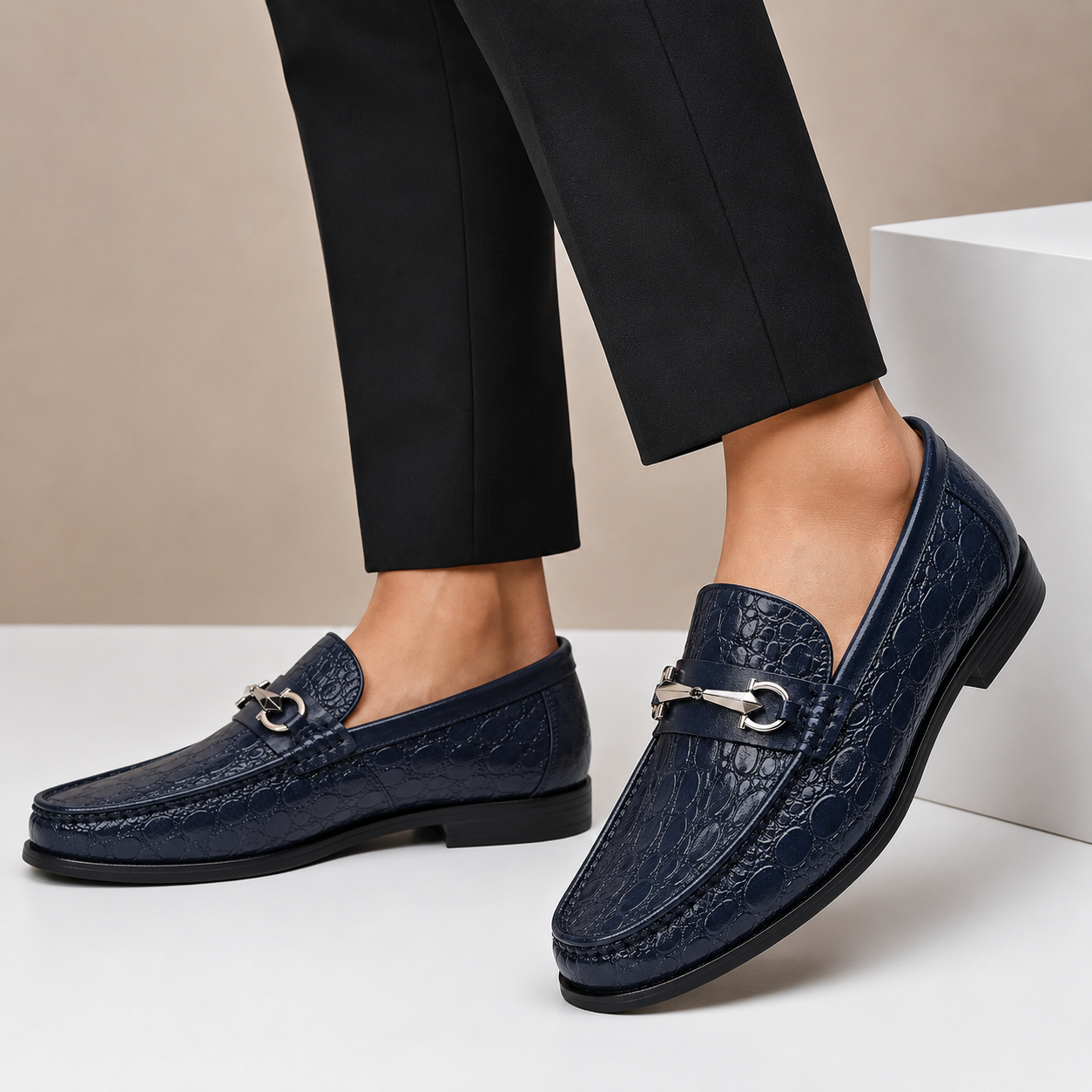 Reeves Cowhide Leather Loafers