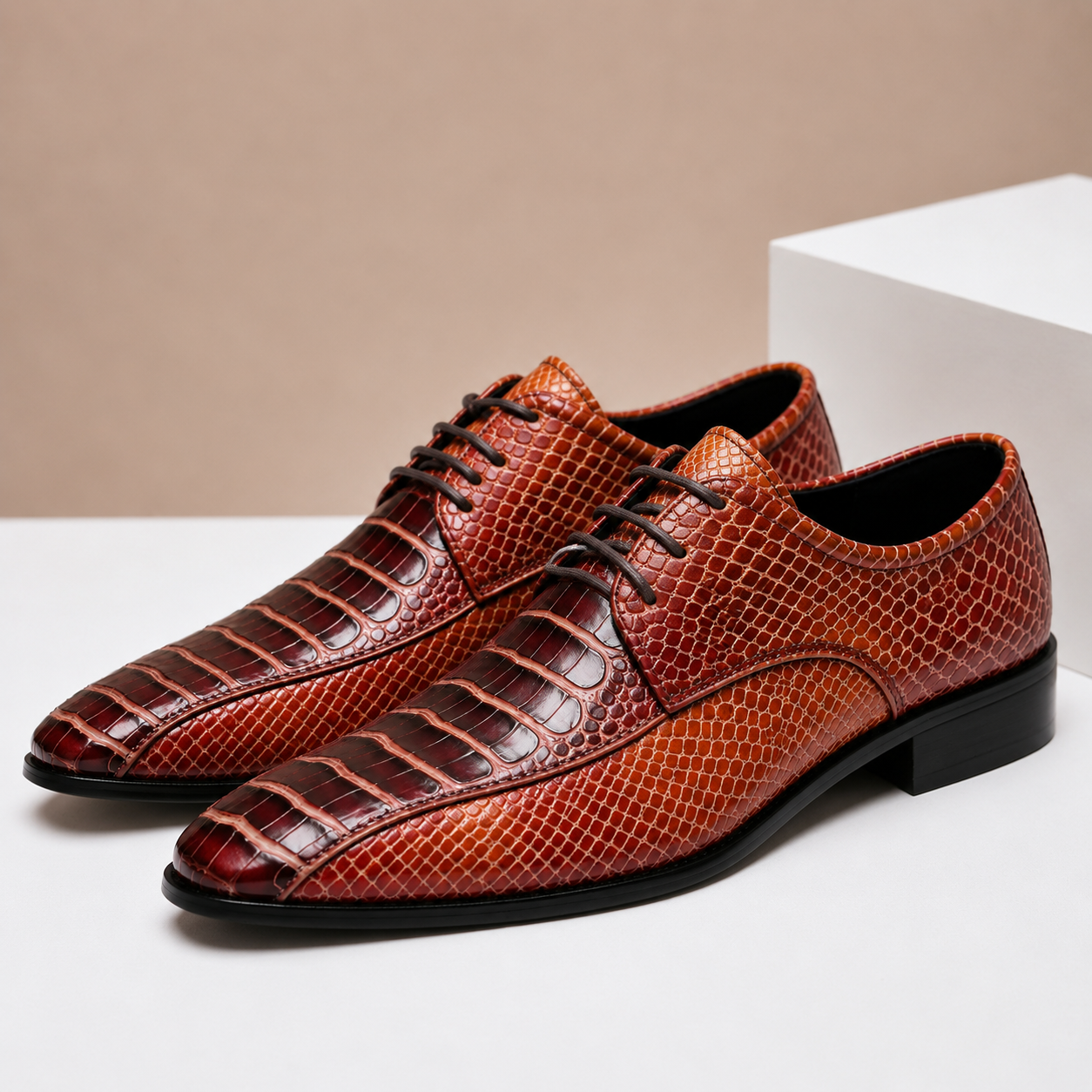 Rowan Textured Leather Shoes