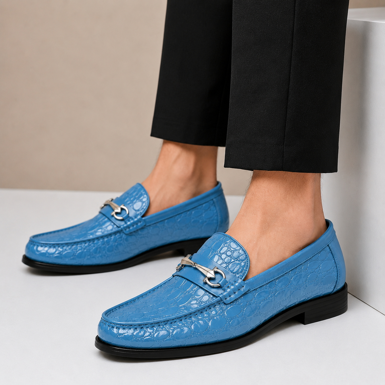 Reeves Cowhide Leather Loafers