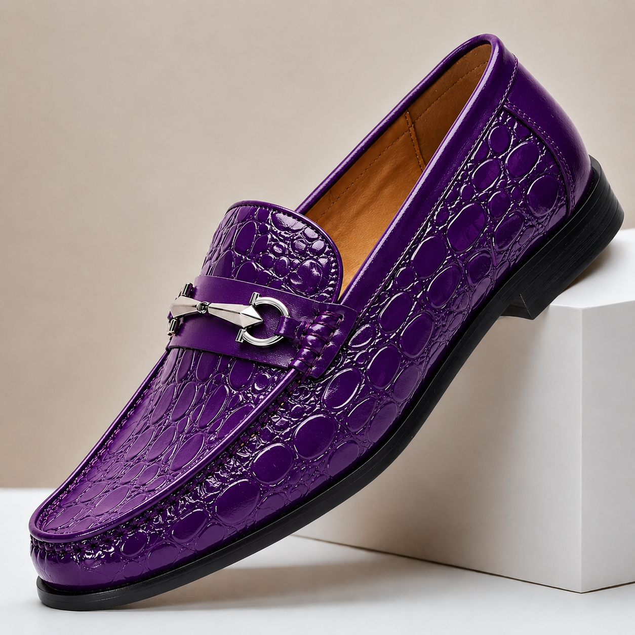 Reeves Cowhide Leather Loafers