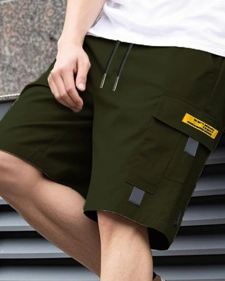 Casual cargo shorts for men