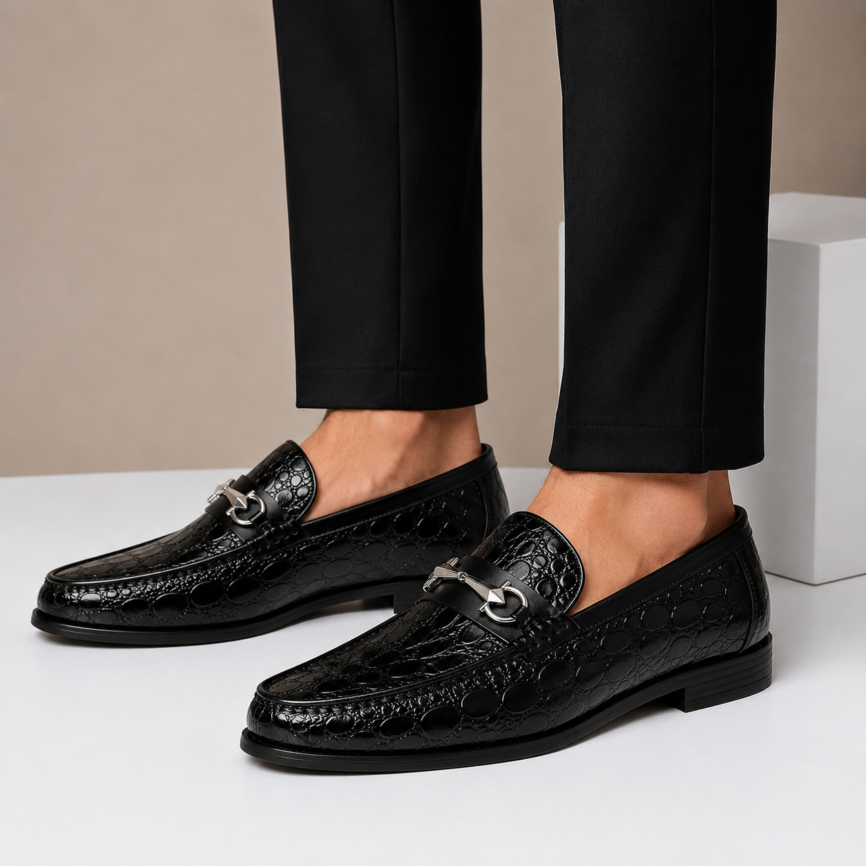 Reeves Cowhide Leather Loafers