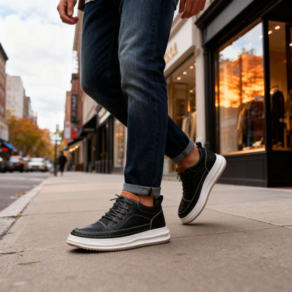 Sutton Leather Trainer