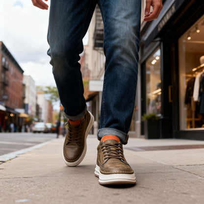Sutton Leather Trainer