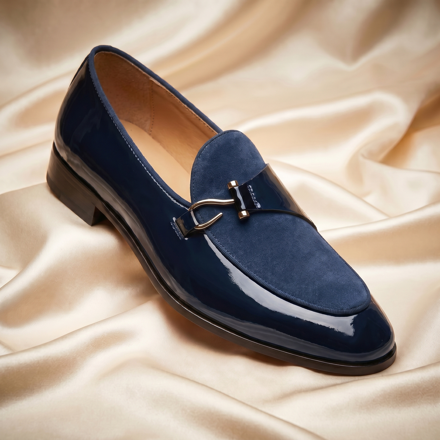 Oscar Polished Leather Loafers