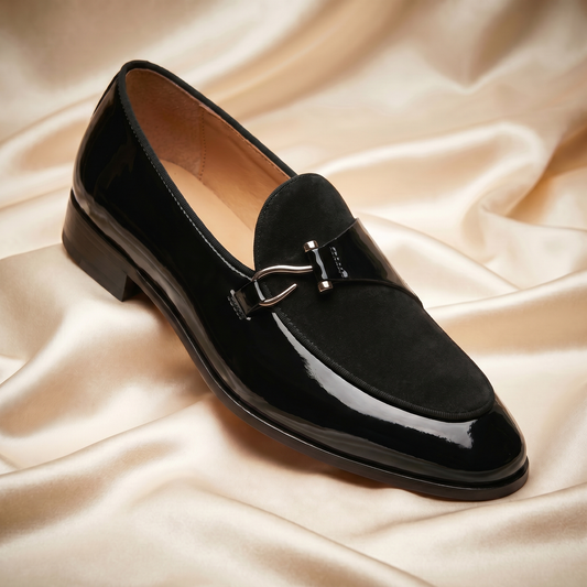 Oscar Polished Leather Loafers