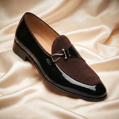 Oscar Polished Leather Loafers