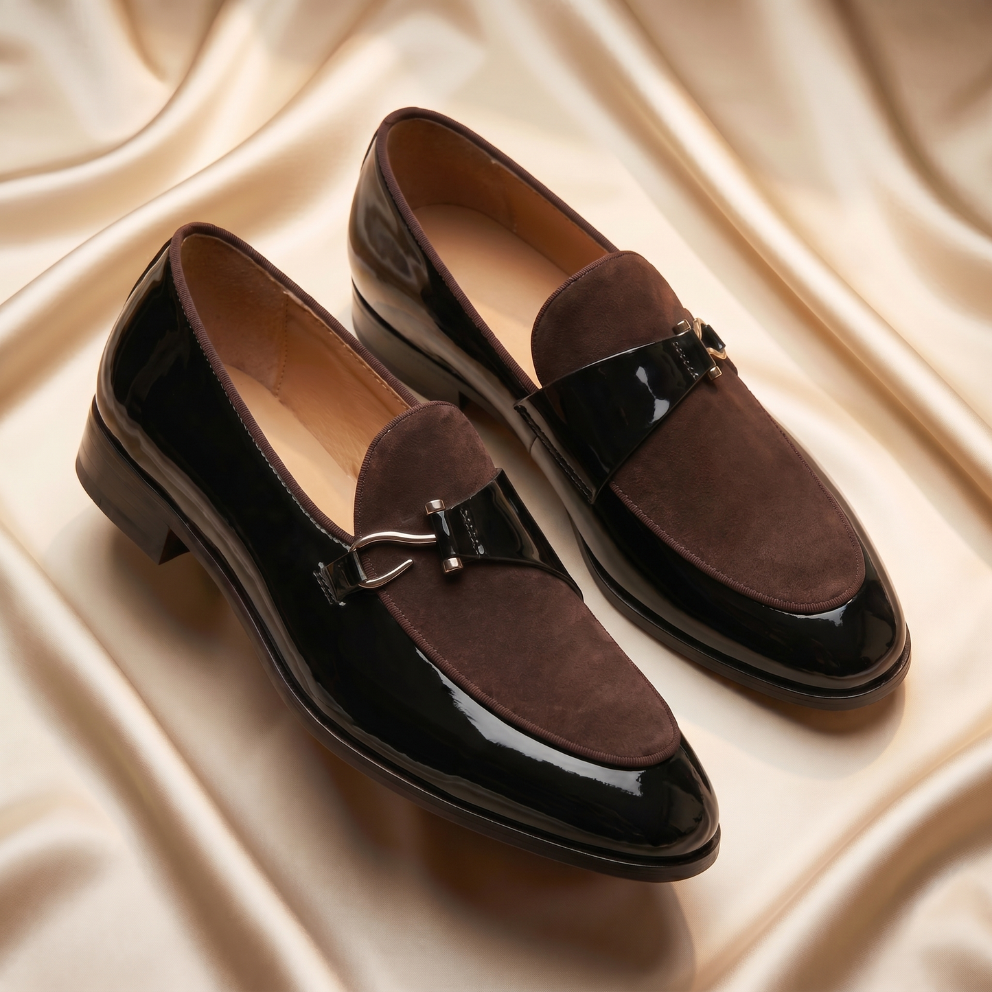 Oscar Polished Leather Loafers