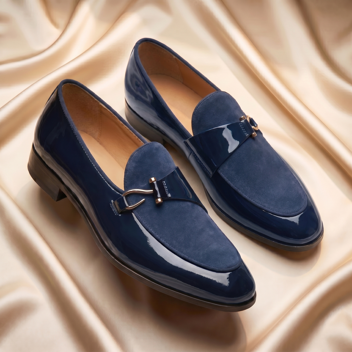 Oscar Polished Leather Loafers