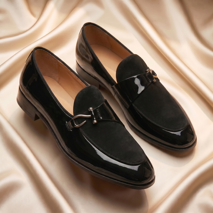 Oscar Polished Leather Loafers