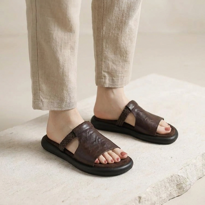 Nora Leather Flats