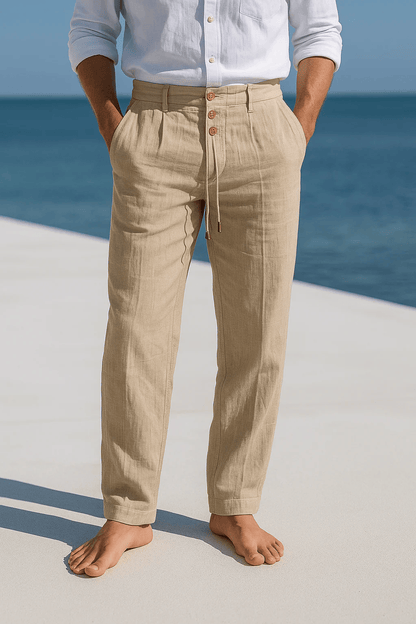 Julien | Linen trousers for men