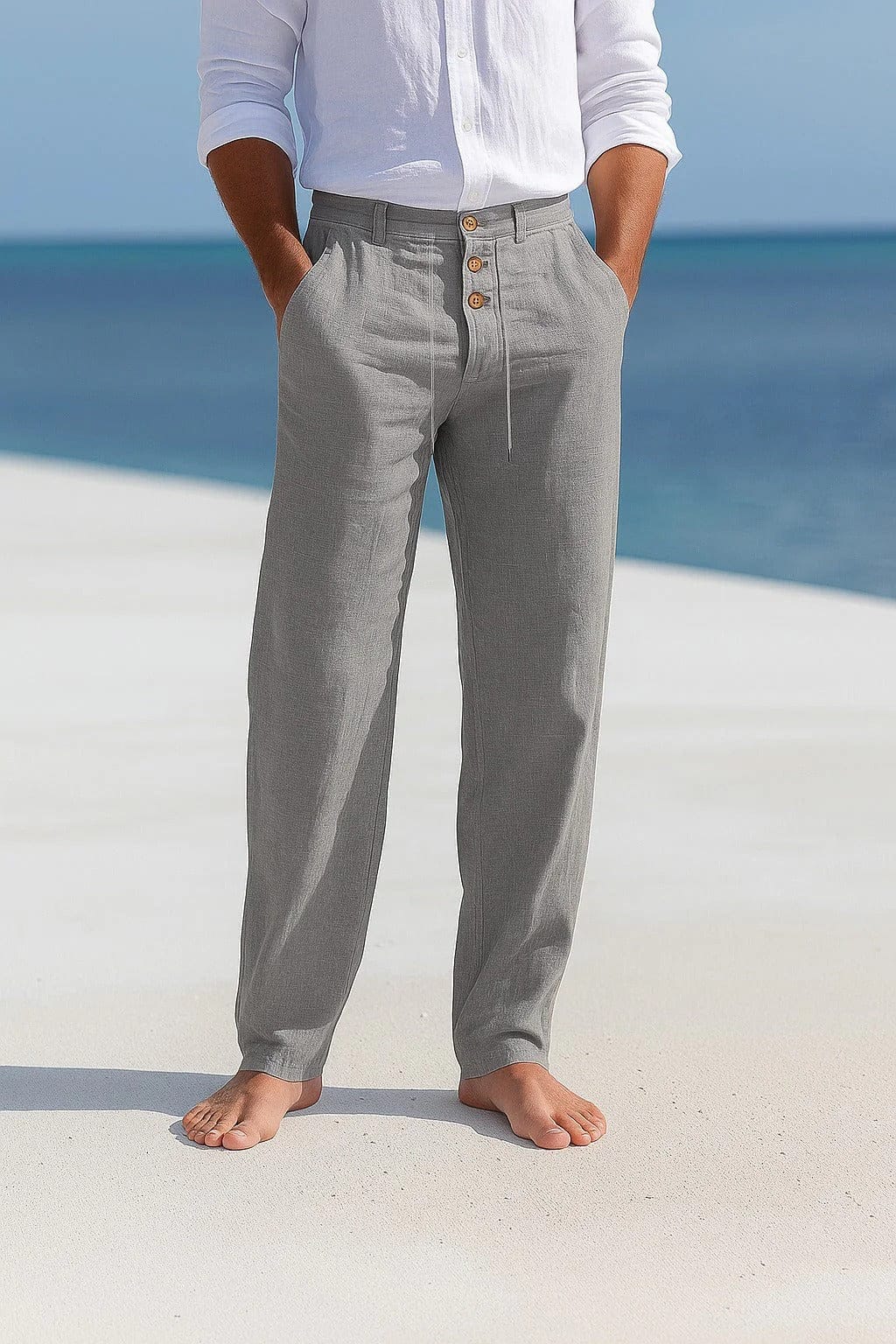 Julien | Linen trousers for men