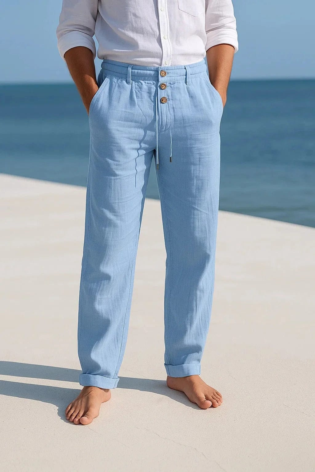 Julien | Linen trousers for men
