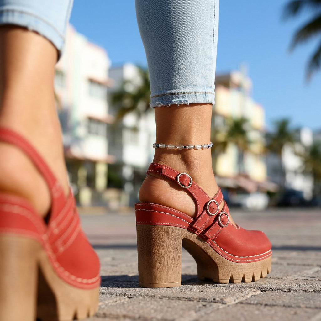 Farrow Slingback Heels