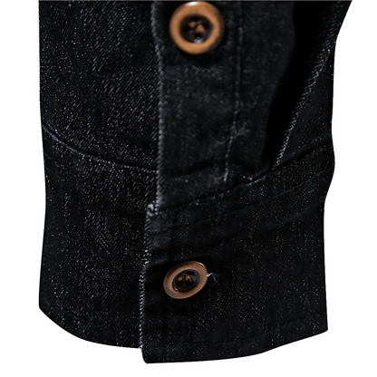 Flynn Tailored Denim Shirt