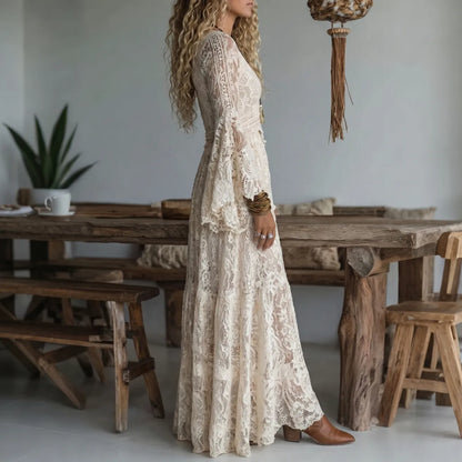 Elowen Lace Maxi Dress